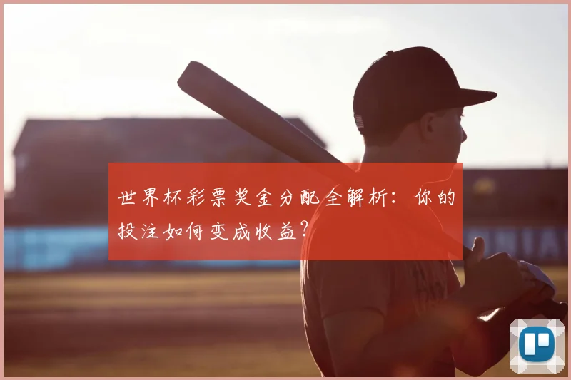 世界杯彩票奖金分配全解析:你的投注如何变成收益?