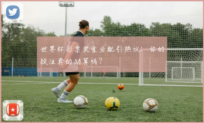 世界杯彩票奖金分配引热议:你的投注真的划算吗?