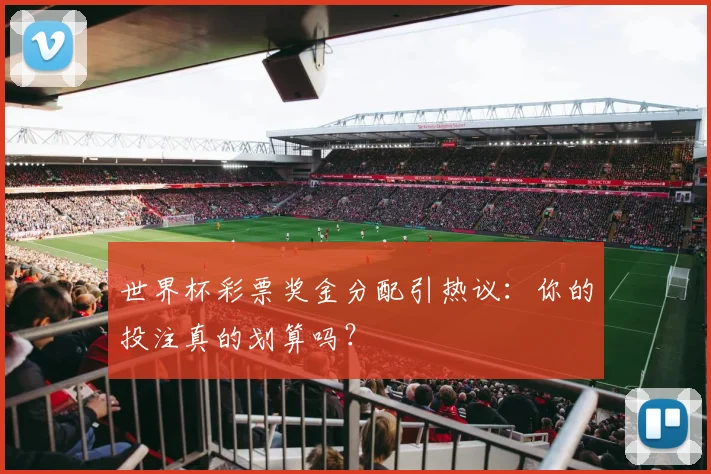 世界杯彩票奖金分配引热议:你的投注真的划算吗?