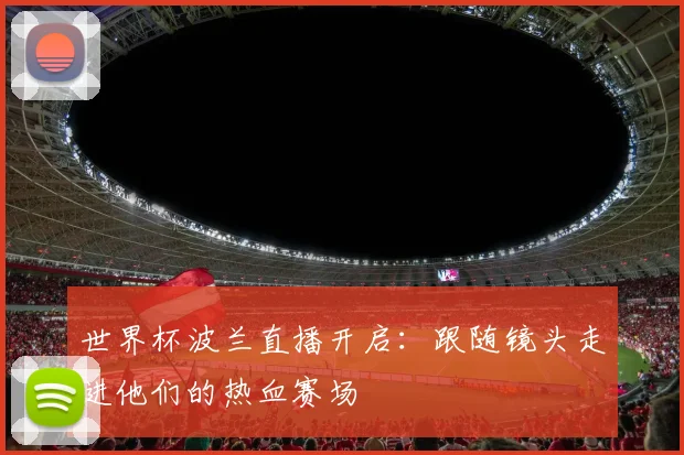 世界杯波兰直播开启：跟随镜头走进他们的热血赛场